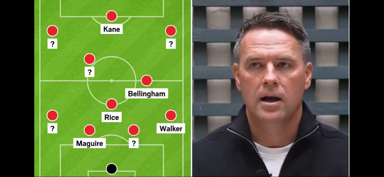 Owen chooses Cole Palmer over Arsenal player for England's Euro 2024 team.