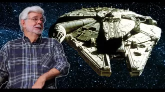 George Lucas says Star Wars is not just about spaceships.