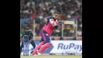 IPL player Hetmyer given 10% fine for violating Code of Conduct.