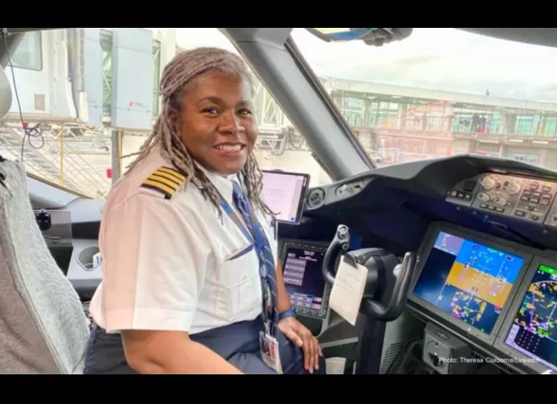 The first African American woman to fly in the U.S. Air Force has retired from her role as a pilot for United Airlines.