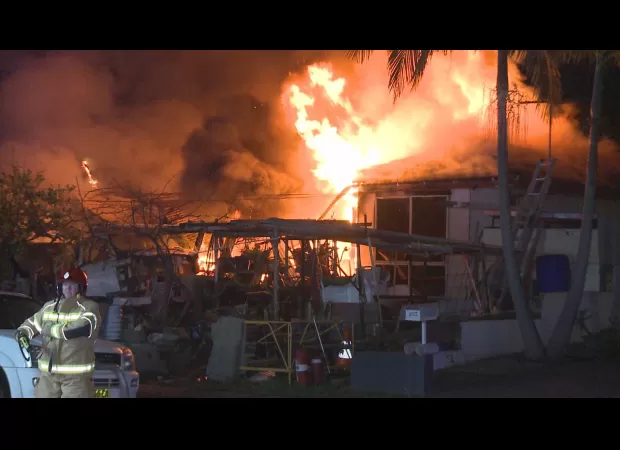 Arson suspect arrested after Sydney house fire leaves one injured