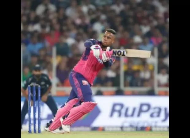 IPL player Hetmyer given 10% fine for violating Code of Conduct.