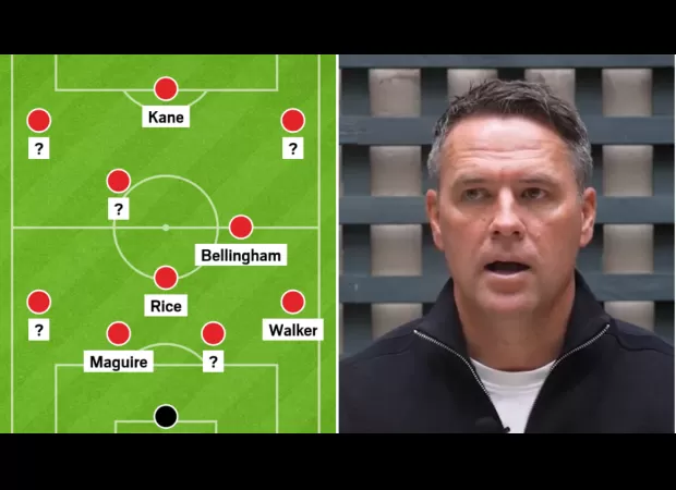 Owen chooses Cole Palmer over Arsenal player for England's Euro 2024 team.