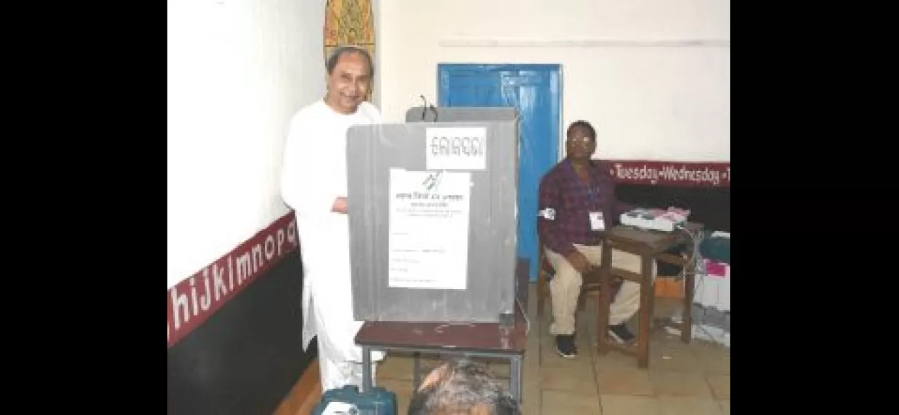 Naveen Patnaik votes, promises BJD will lead stable govt in Odisha once more.