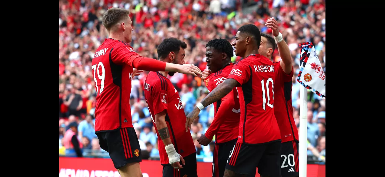 Ten Hag leads Man United to shock FA Cup win over Man City in final game as manager.