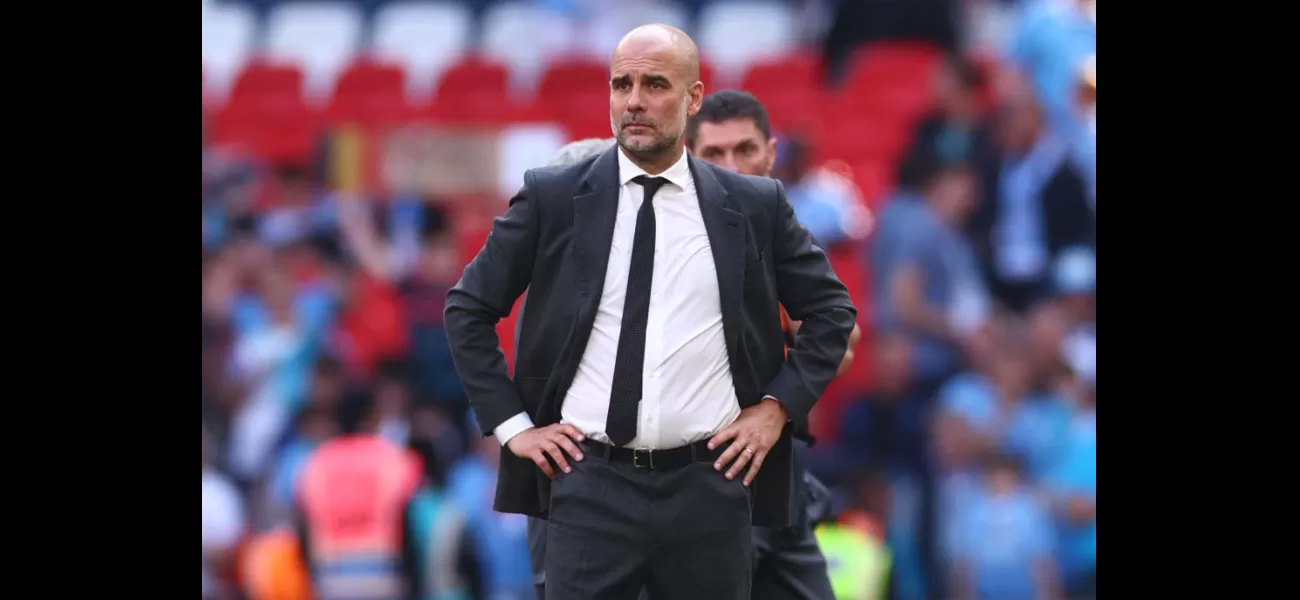 Guardiola admits error in City's FA Cup loss to United.