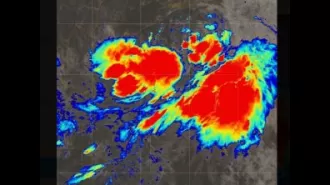 A strong cyclonic storm is developing in the Bay of Bengal and is expected to hit land on Sunday evening.