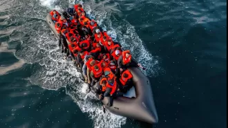 Over 10,000 migrants have arrived in the UK by crossing the Channel in small boats in 2021.