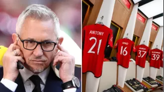Lineker doubts Man Utd player's injury after last-minute switch in FA Cup final lineup.