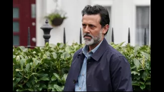 EastEnders actor warns fans about dangerous killer who has nothing to lose.