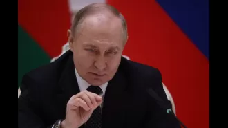 Speculation continues about Putin's declining health as he appears frail and feeble.