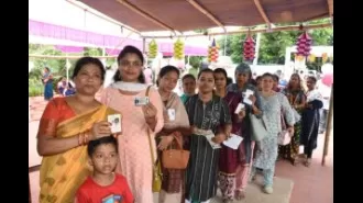 69.56% of voters in Odisha participated in the second to last phase of Lok Sabha and Assembly elections.