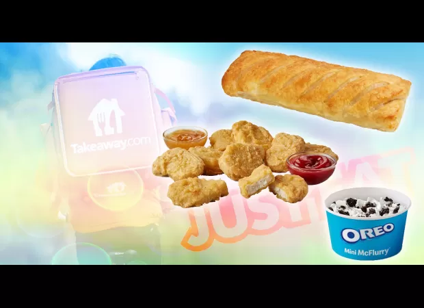 Free food giveaway from Just Eat this bank holiday weekend, including McDonald's meals.