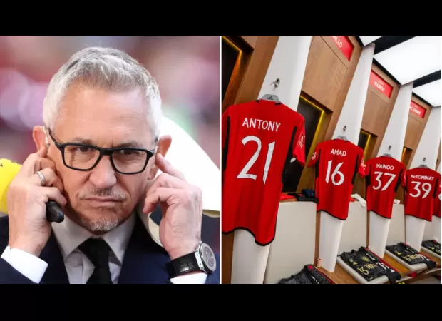 Lineker doubts Man Utd player's injury after last-minute switch in FA Cup final lineup.