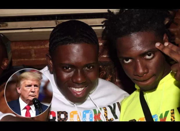 Trump invites two indicted Brooklyn drill rappers to join him at Bronx rally.
