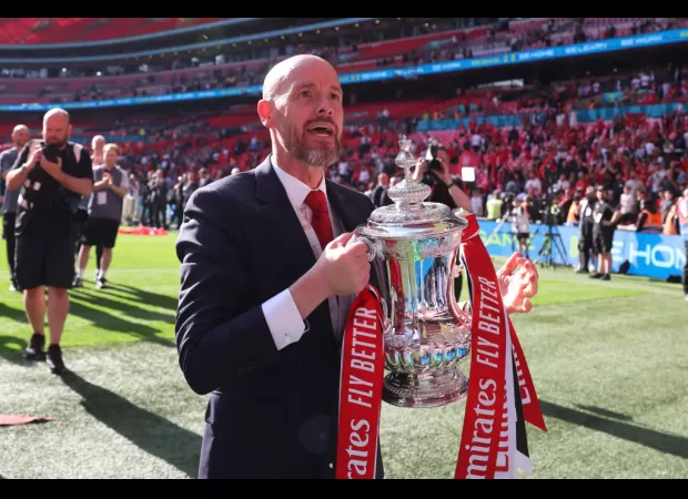 Erik ten Hag cautions Kobbie Mainoo following impressive performance in FA Cup final.