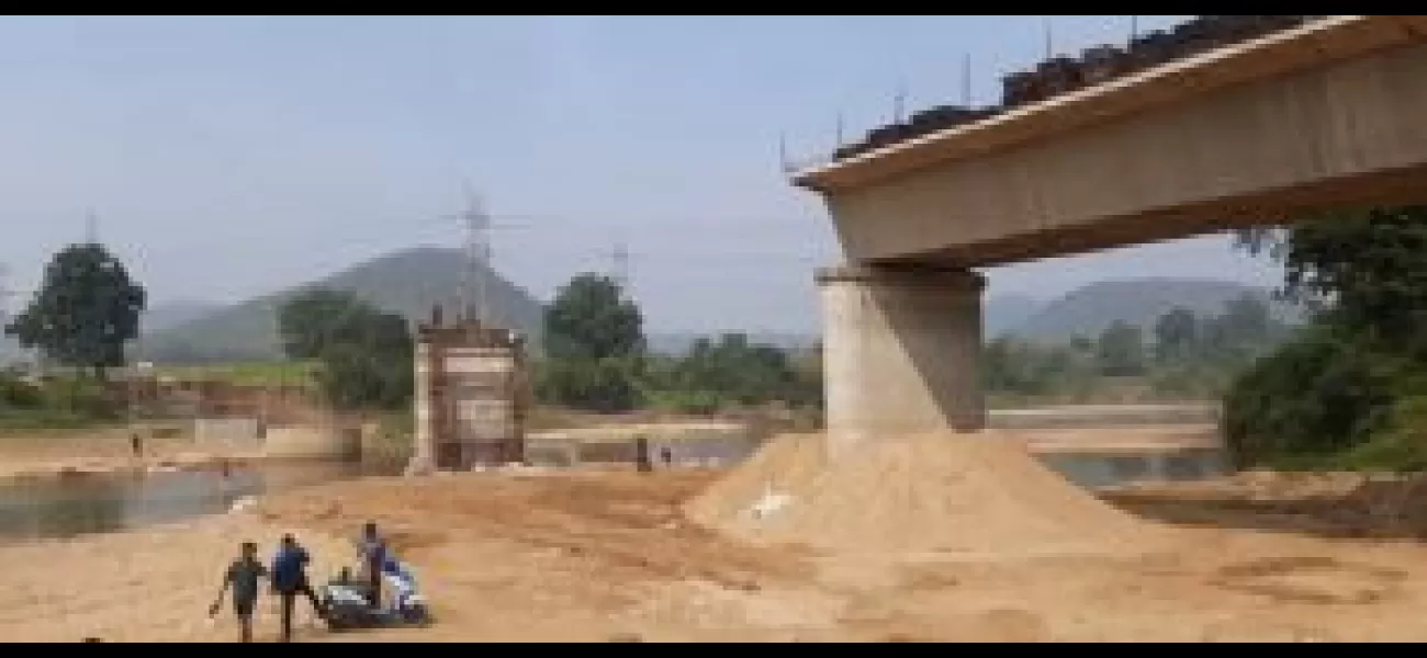 Construction of a bridge over Deo river has not yet begun.