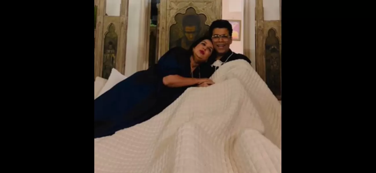 Farah Khan jokingly says she'd like to 'get in bed' with Karan Johar.