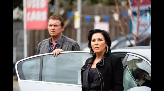 Kat from EastEnders turns down date with Alfie but goes out with someone else instead.