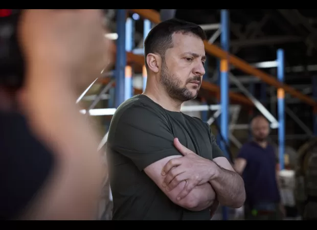 Zelenskyy says Ukraine has regained control in parts of Kharkiv region.