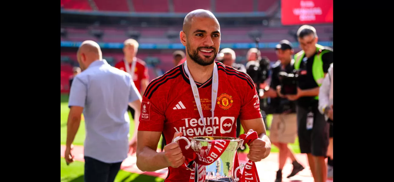 Sofyan Amrabat discusses his future with Manchester United following their FA Cup win.