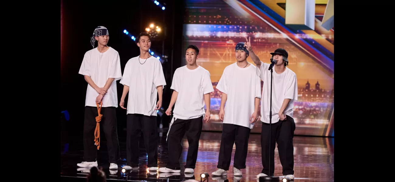 Unexpected family members surprise on Britain's Got Talent, creating a memorable moment.