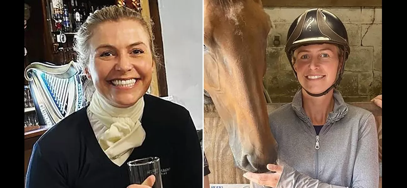 A British equestrian participant passes away after plunging into water while competing.