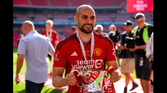 Sofyan Amrabat discusses his future with Manchester United following their FA Cup win.