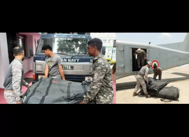 Indian Navy is ready to help with diving and flood relief in Kolkata, Visakhapatnam, and Chilika due to Cyclone Remal.