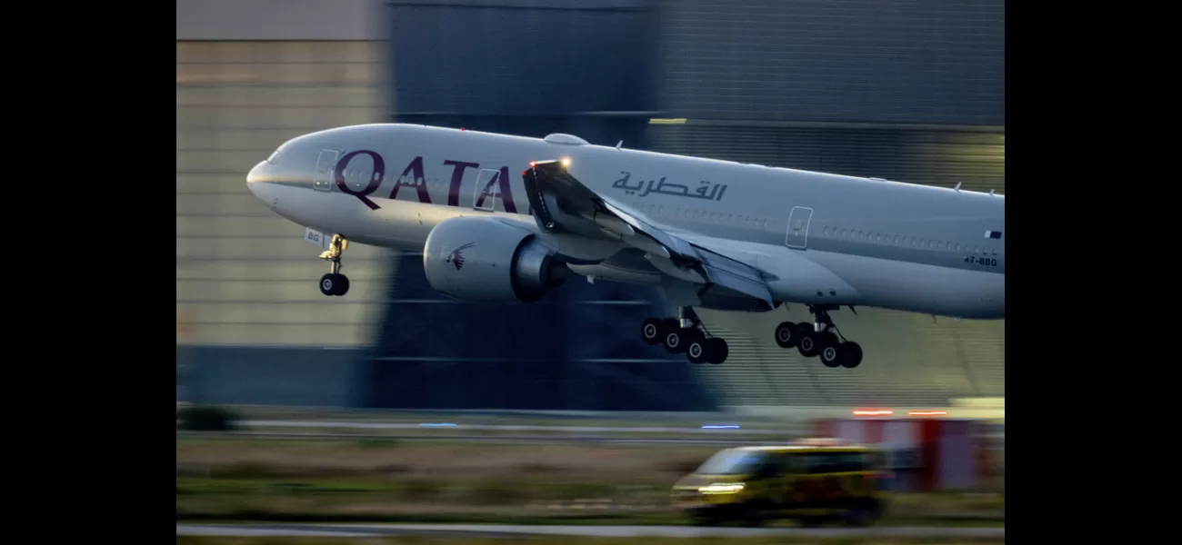 Qatar Airways flight to Dublin experiences turbulence, injuring twelve passengers.