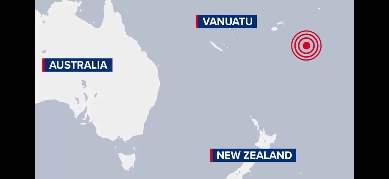 Tonga struck by powerful quake, no damage reported.