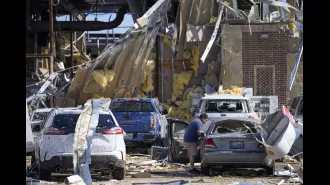 Severe weather in Texas, Oklahoma, and Arkansas causes 15 fatalities.