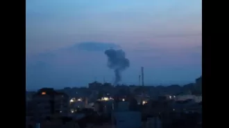 Palestinian media reports 40 deaths in Israeli airstrike on Rafah camp.