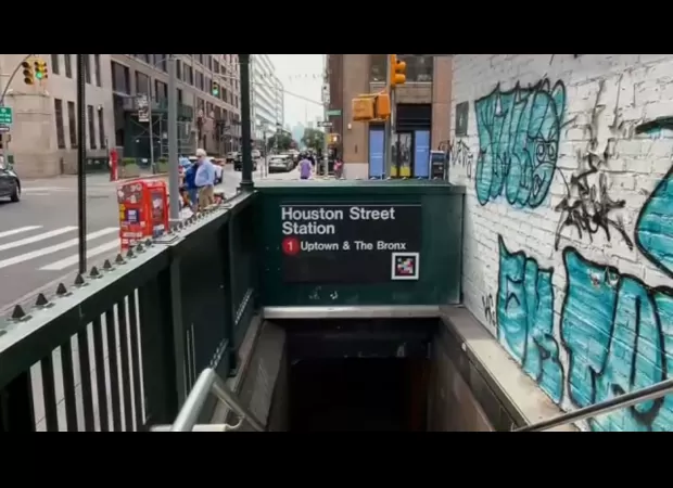 An individual was apprehended for supposedly igniting a stranger's shirt in the US.