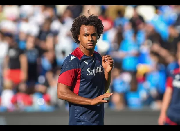 Bologna striker Joshua Zirkzee addresses rumors of being pursued by Arsenal.