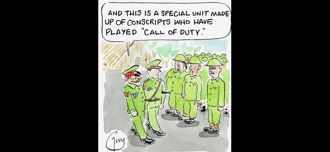 Guy Venables' cartoons are featured in the Metro newspaper every day.