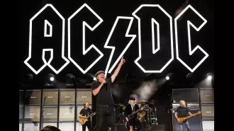 People are just now understanding the significance of AC/DC's name, an iconic 70s rock band.