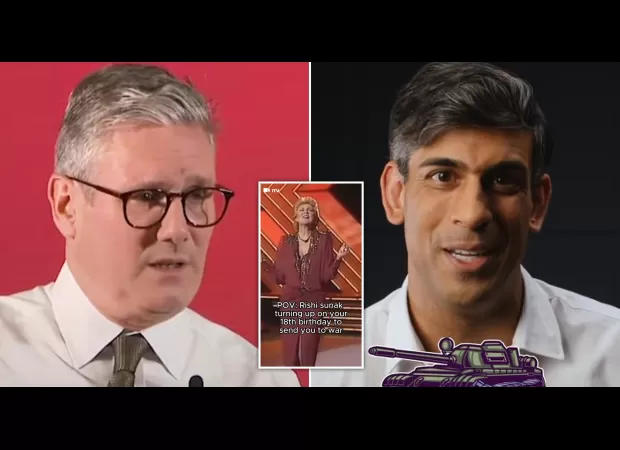 Shrek highlights the contrasting approaches of the Tories and Labour to utilizing TikTok.