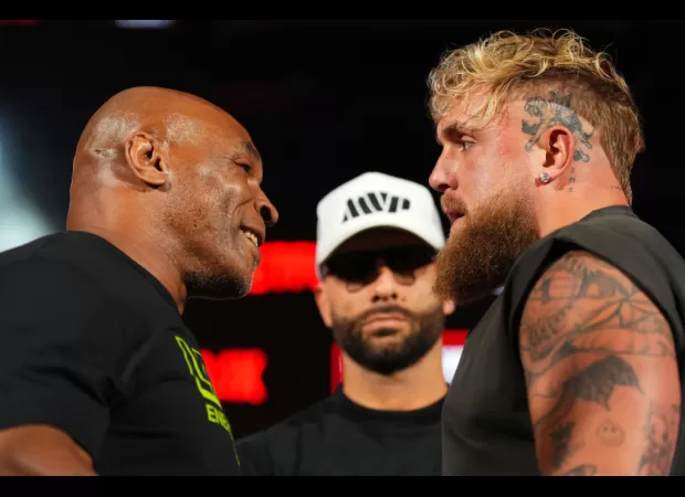 Jake Paul gives details about Mike Tyson's fight status following heavyweight champion's sudden health issue.