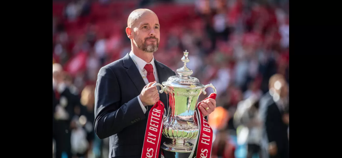 A Dutch soccer icon, Marco van Basten, advises Manchester United not to fire their coach Erik ten Hag.