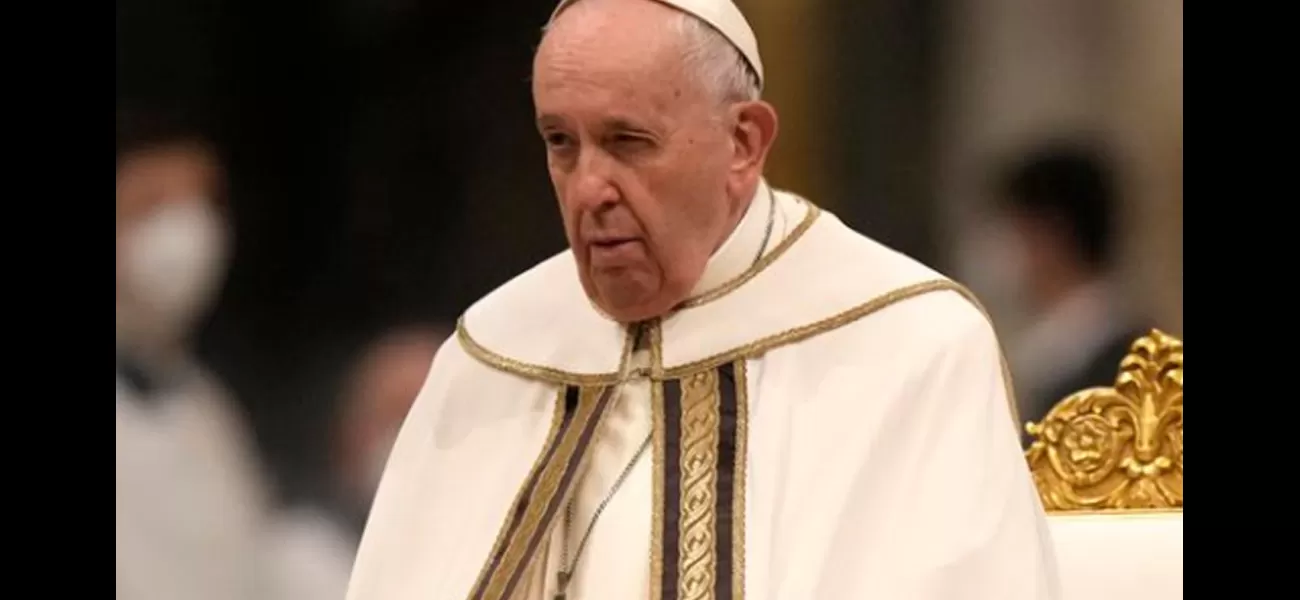 Pope Francis accused of using discriminatory language towards the LGBTQ+ community.