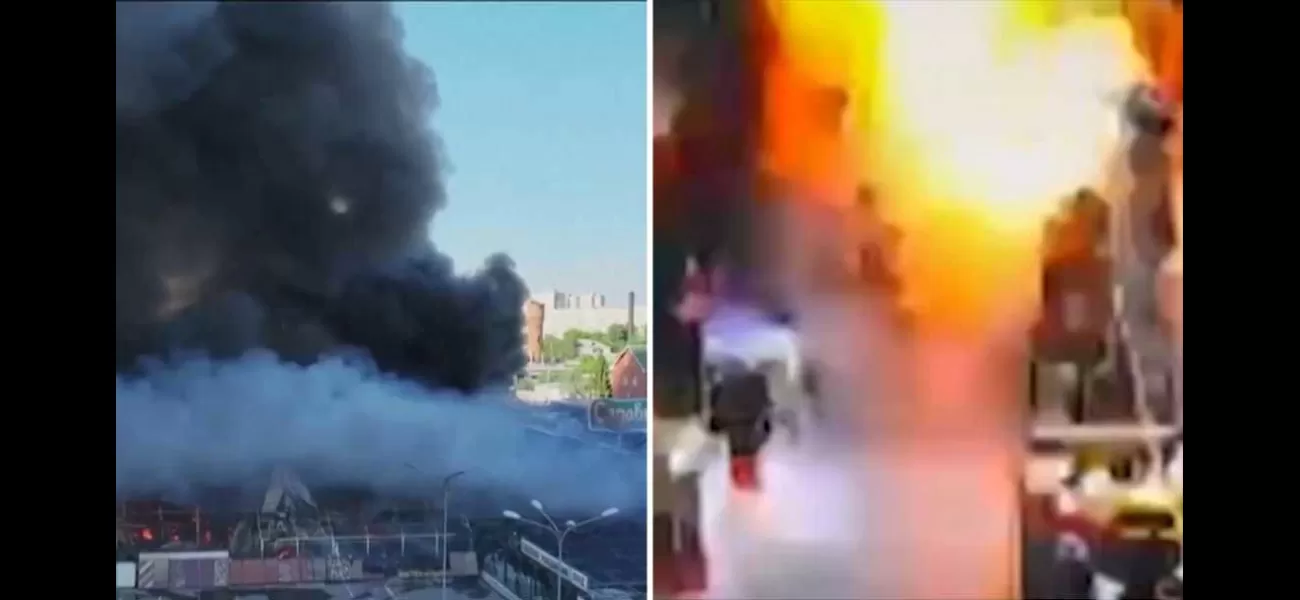 A Russian attack at a Ukrainian shopping center leaves 18 dead.