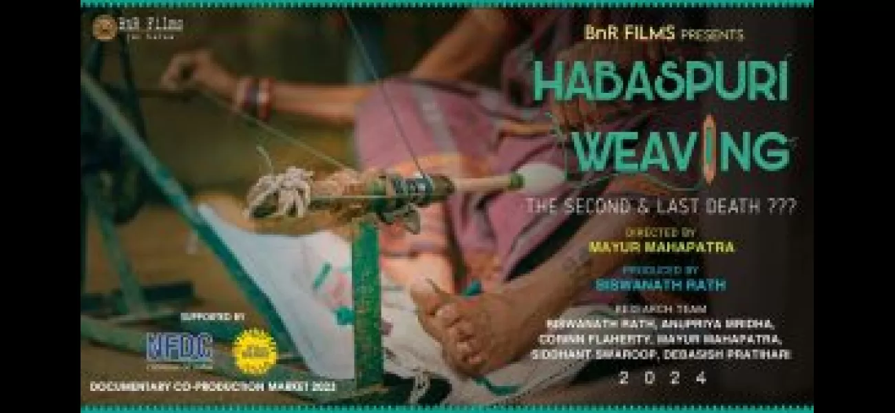 'Habaspuri' handloom posters debuted at Cannes Film Festival.