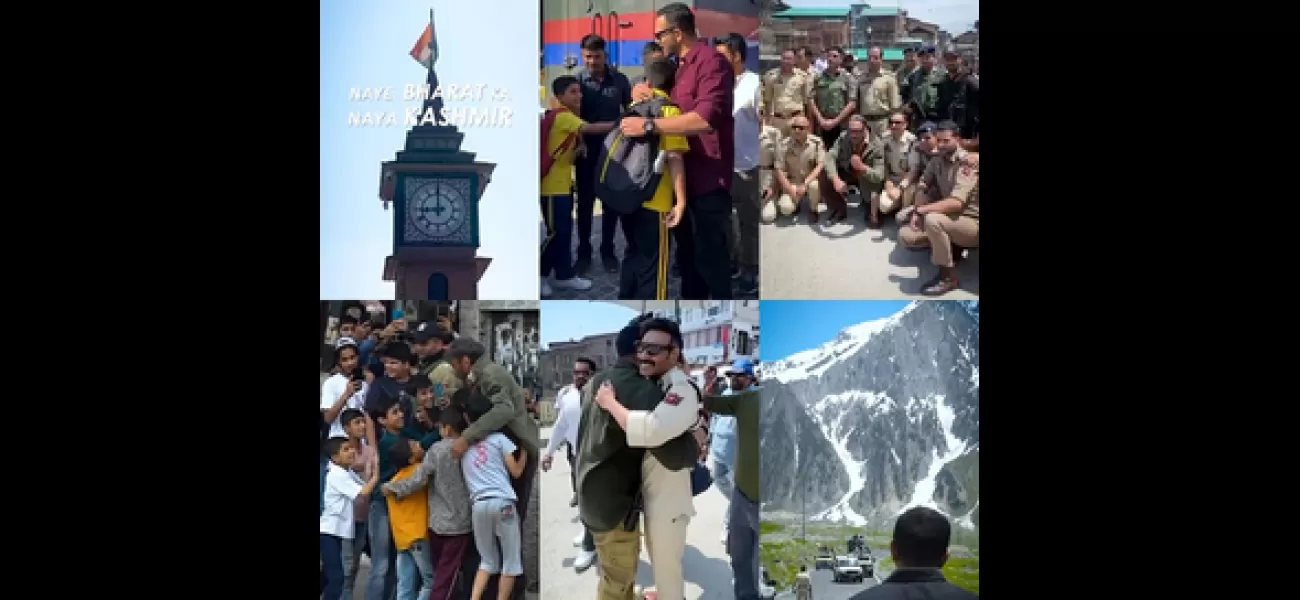 Director Rohit Shetty celebrates the completion of his film's shoot in Jammu and Kashmir, expressing hope for a new and improved Kashmir.