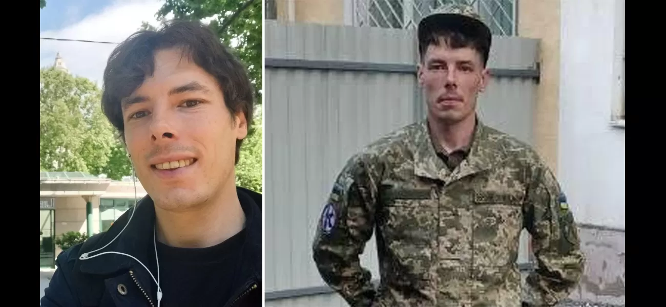 A man from Britain travels 300km to join the fight in Ukraine after his friend is killed by Putin's forces.