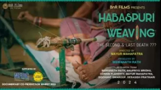 'Habaspuri' handloom posters debuted at Cannes Film Festival.