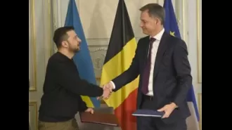 Belgium pledges $1 billion for Ukraine during Zelenskyy's ongoing European trip.