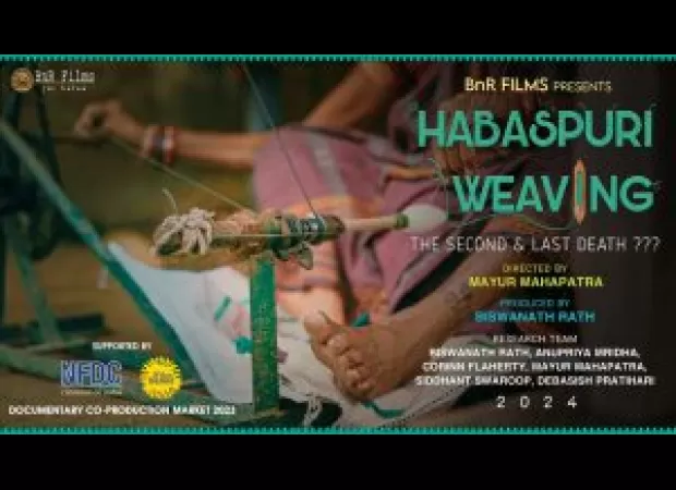 'Habaspuri' handloom posters debuted at Cannes Film Festival.