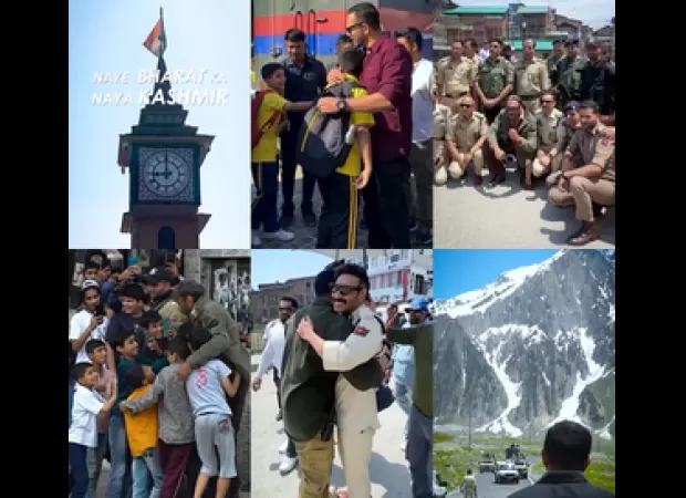 Director Rohit Shetty celebrates the completion of his film's shoot in Jammu and Kashmir, expressing hope for a new and improved Kashmir.