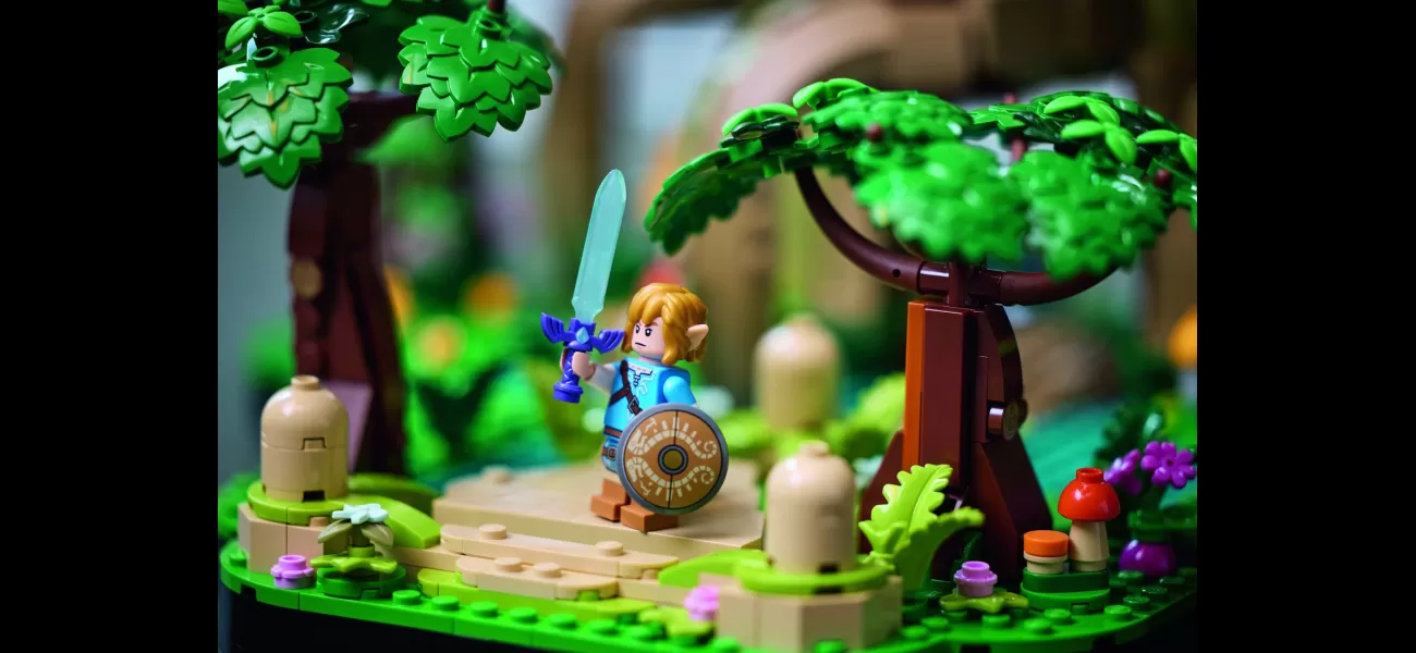 Interview about new Lego Zelda set featuring Great Deku Tree - 